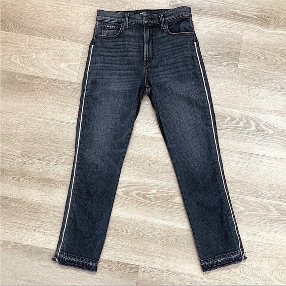Hudson Jeans Denim - Hudson Holly High Rise Cropped Straight Jeans Women’s 27
